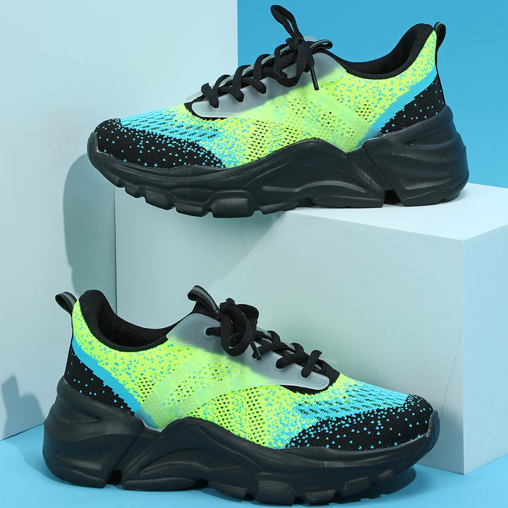 Dame Sporty løbe- og fritidssneakers med højdæmpende såleprofil og åndbart overmateriale Stilla