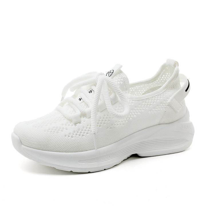 Dame Sneakers med åndbart overmateriale og ledningspolstring Stilla