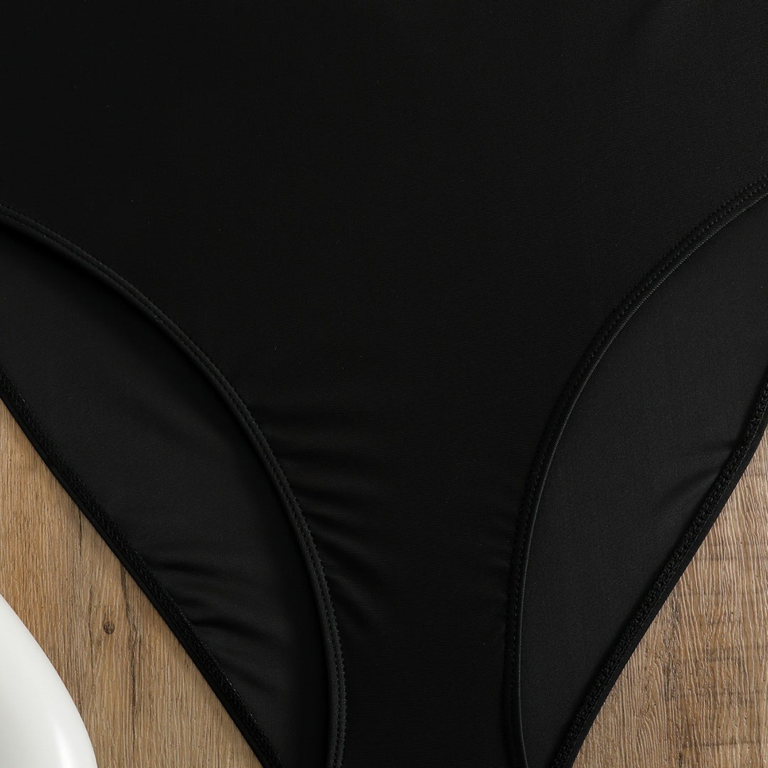 Dame Grafik Crop Bikini Sæt Stilla