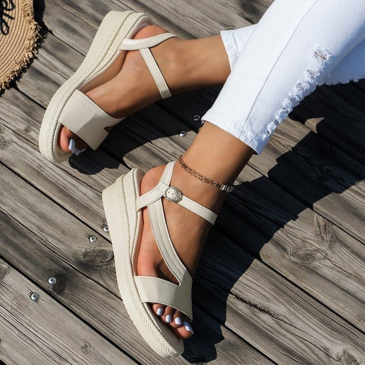 Dame Wedge Sandaler Stilla