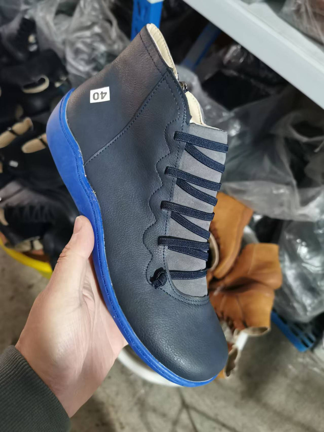 Dame Stilfulde og komfortable fritids-sneakers Stilla