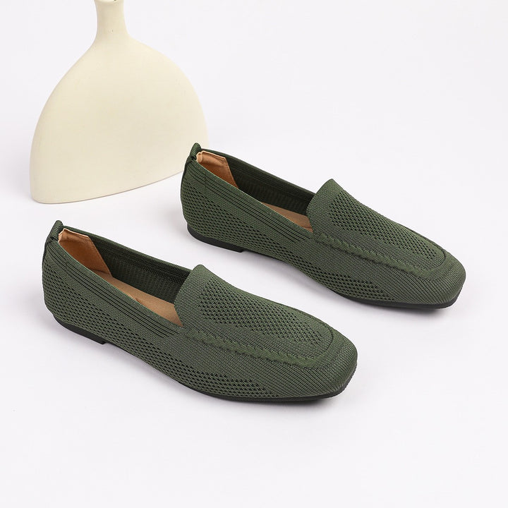 Dame behagelige og åndbare slippers med elegant vævstruktur Stilla