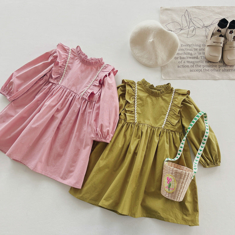 Femme Elegantes Rüschkjole Stilla