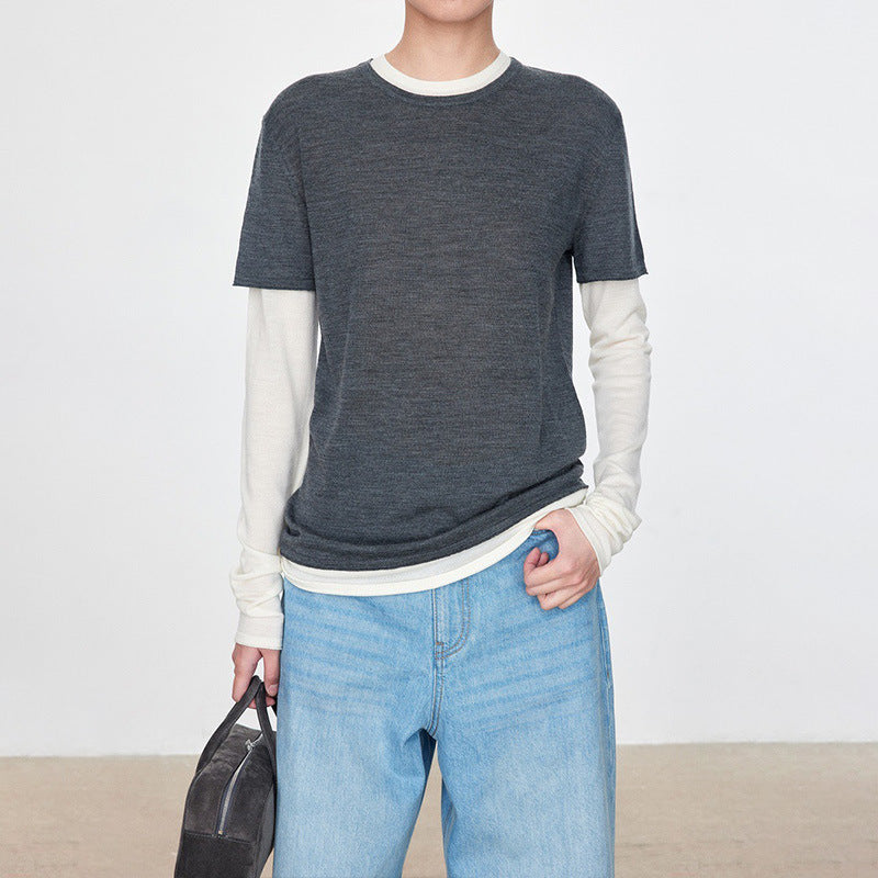 Dame mode strikpullover Stilla