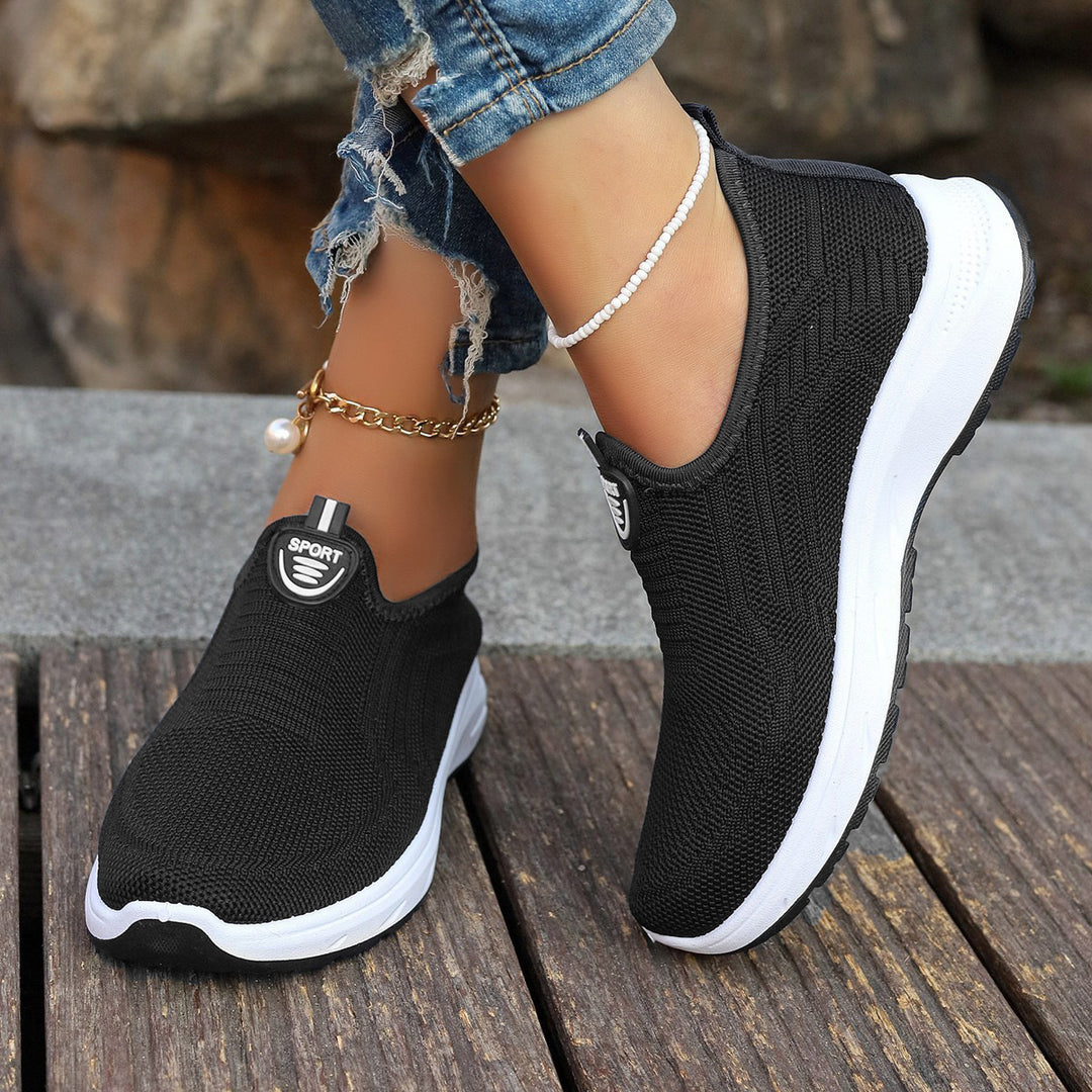 Dame Sporty Slip-On Sneakers Stilla