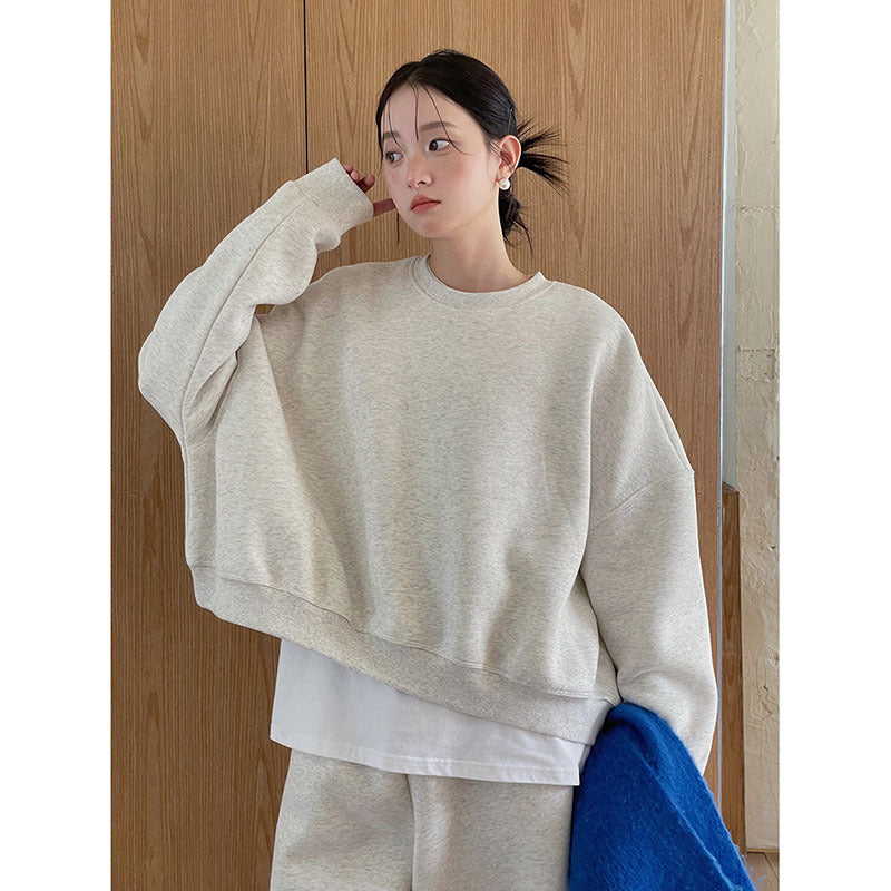Dame afslappet sweatshirt og bukser sæt Stilla