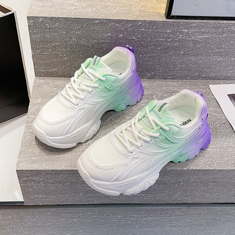 Dame Sporty Sneakers med innovativt farveforløb og komfortabel dæmpningsteknologi Stilla