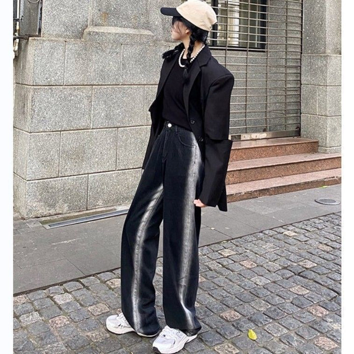 Dame Elegant Culottes lavet af shiny stof Stilla