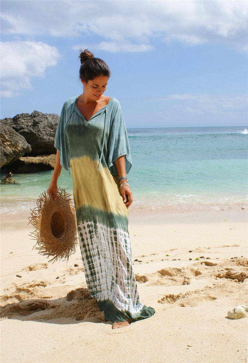 Dame Bohemian Maxi Kjole Stilla