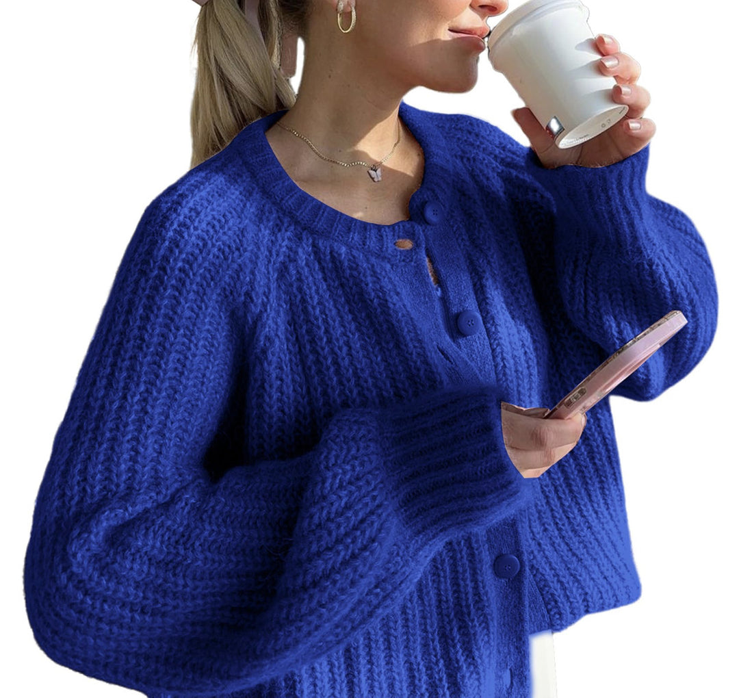 Dame Krammende Strikpullover Stilla