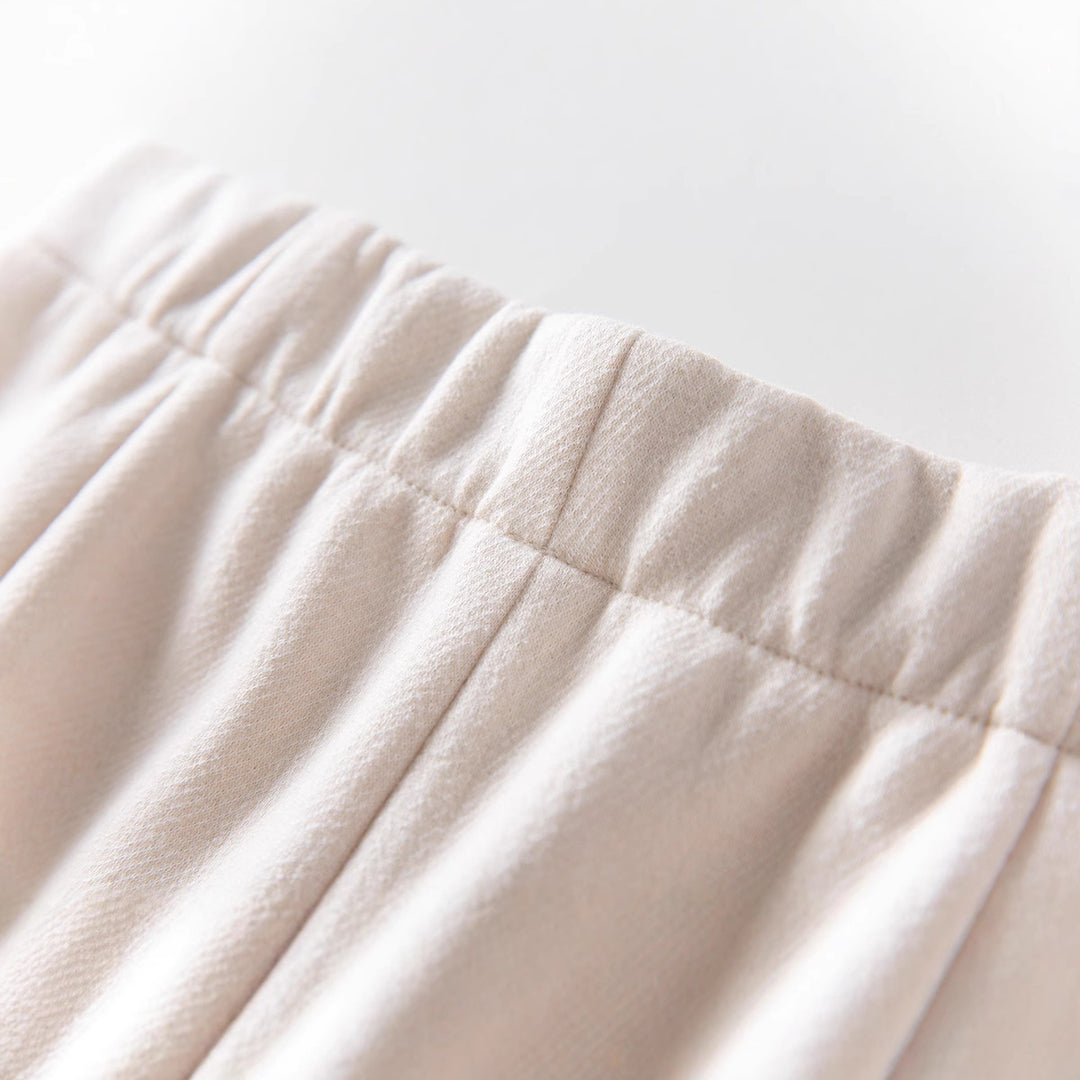Dame elegant, løstsiddende bukser med elastisk talje Stilla