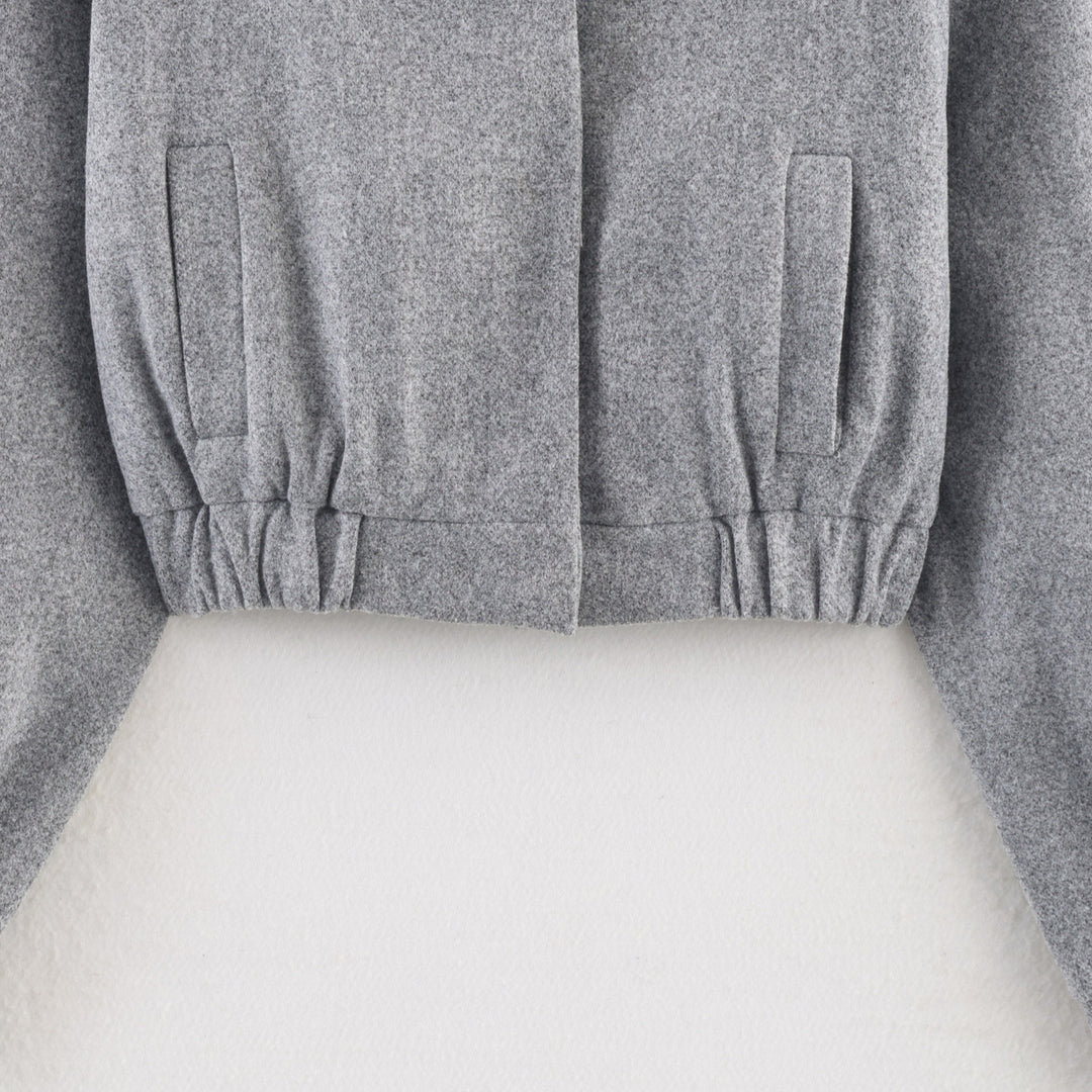 Dame cropped uldjakke Stilla