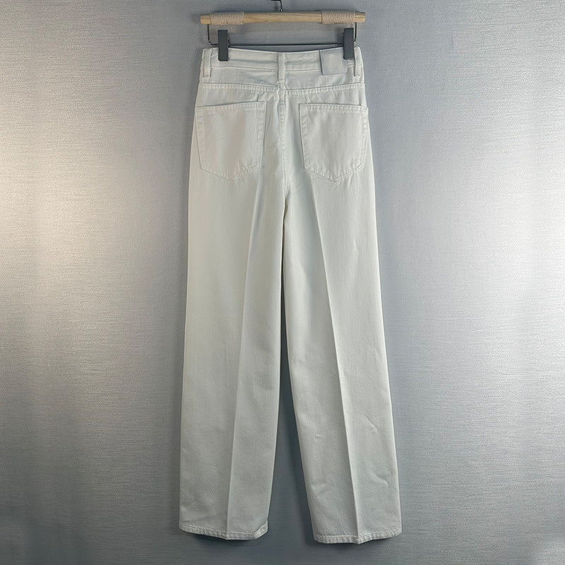 Damer højt siddende, brede jeans Stilla