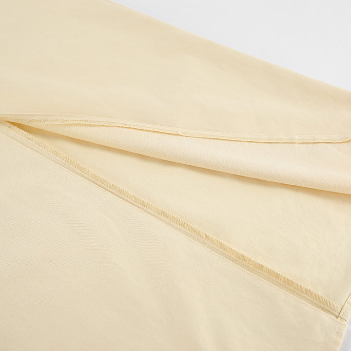 Dame Elegant Oversized Skjorte med Strukturerede Ærmer Stilla