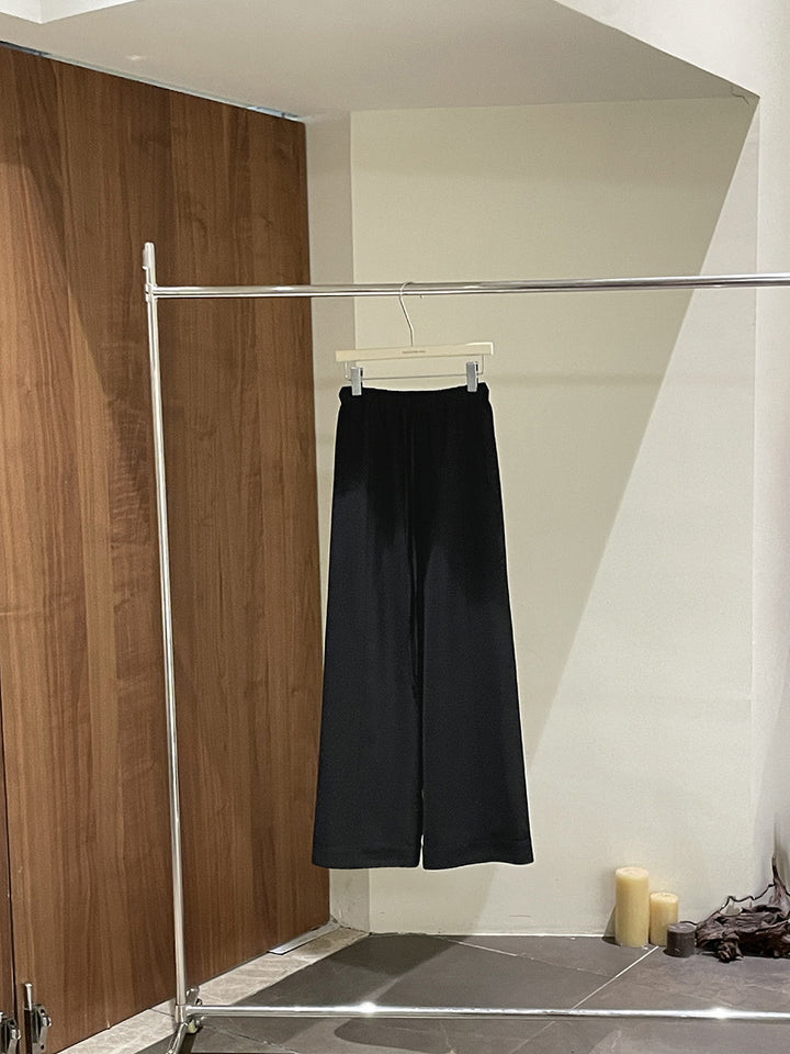 Dame bred Culotte med elastisk talje og flydende stof Stilla