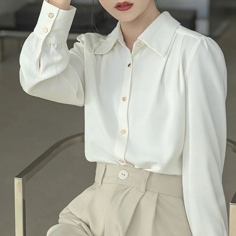 Kvinders elegante skjorte bluse Stilla