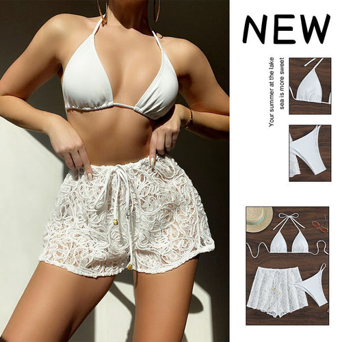 Dame spidse strandshorts Skovae