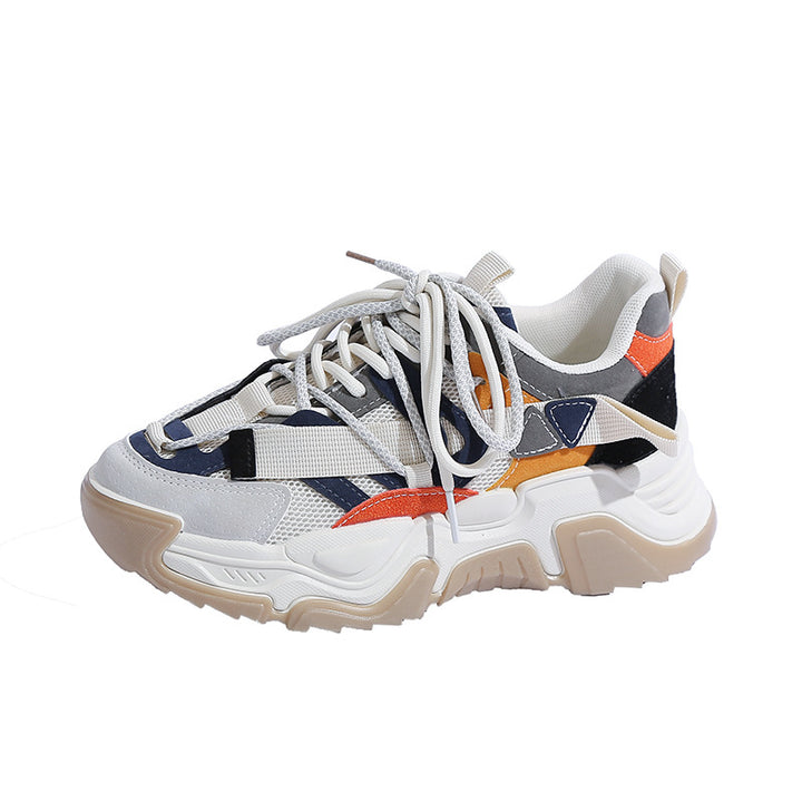 Dame Sporty Chunky Sneakers med innovativt såleprofil og åndbar overfladestruktur Stilla