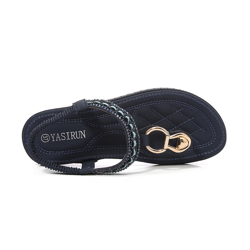 Dame sandaler med elegant fodseng Stilla
