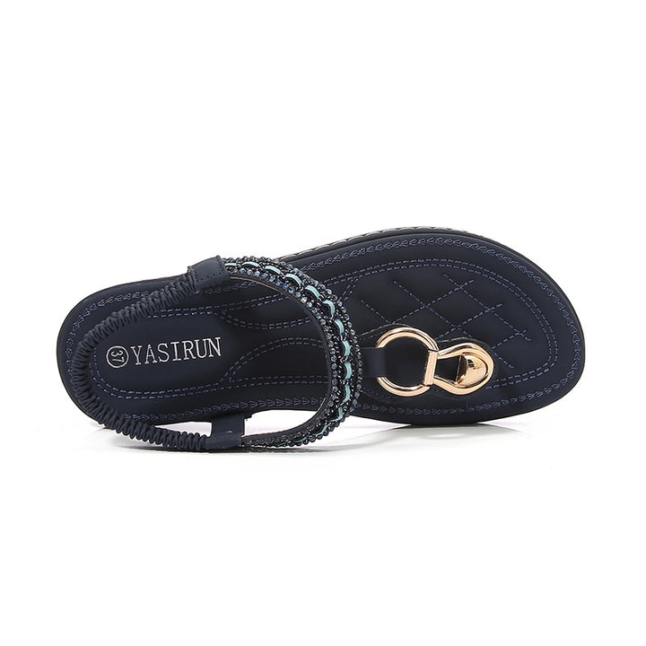 Dame sandaler med elegant fodseng Stilla