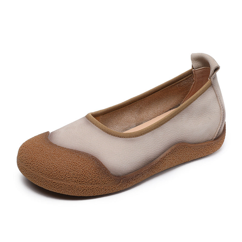Dame Ultra-Komfort Slip-On Ballerinaer med blødt polstret fodseng Stilla