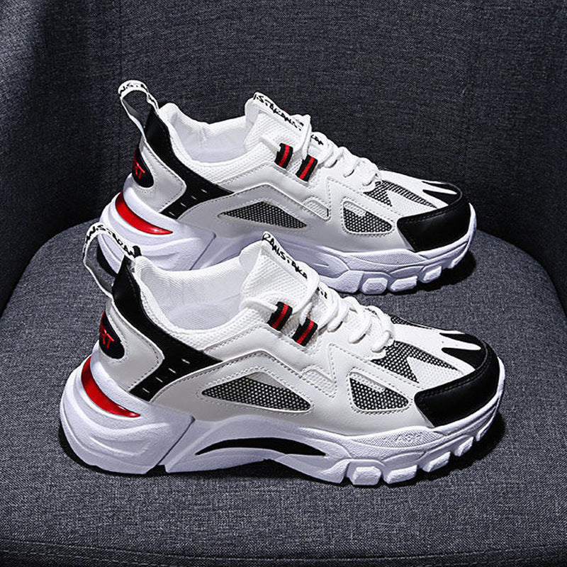 Dame Sporty High-Top Sneakers med åndbare netpartier Stilla