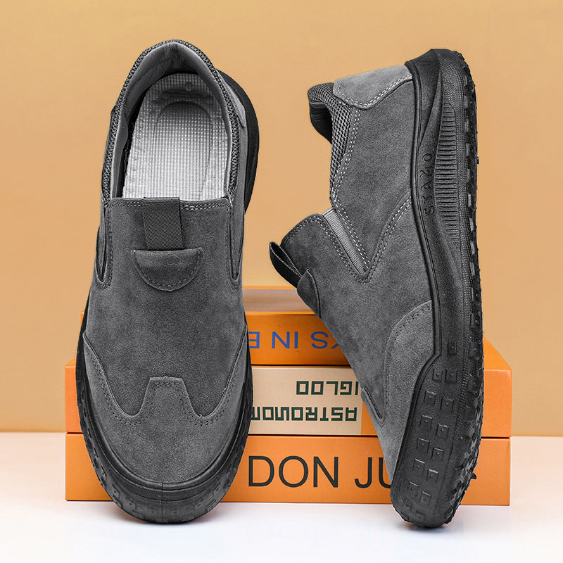 Femme Slip-On Suesd Komfort Sneakers Stilla
