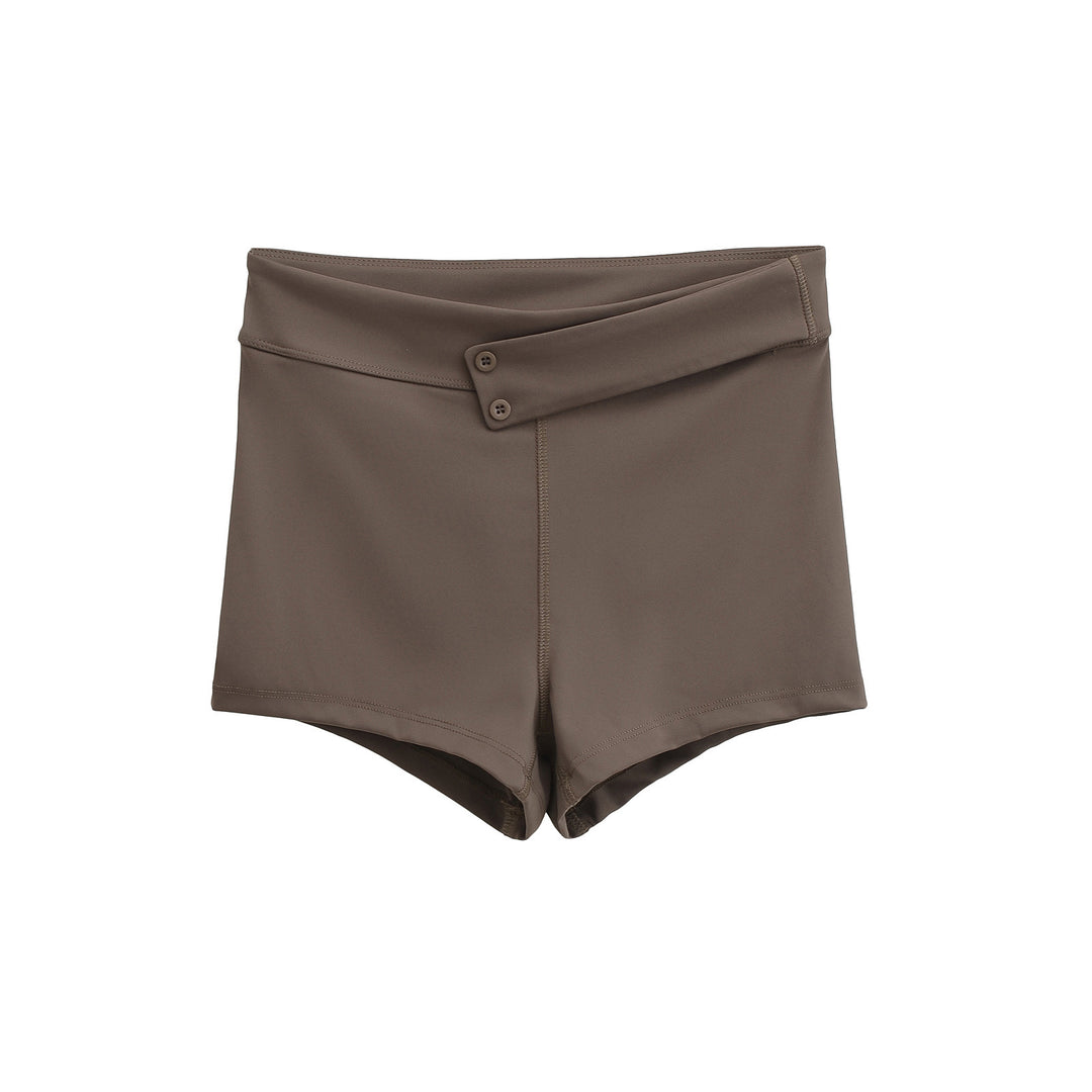 Dame Sporty Shorts med høj talje og figursyet design Stilla