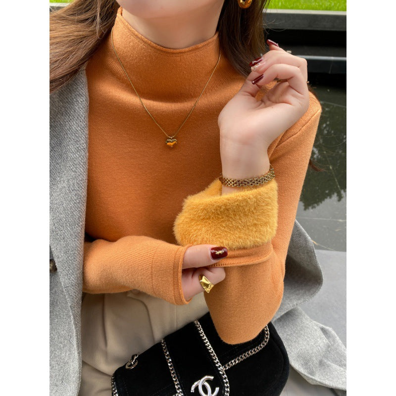 Dame Elegant Turtleneck Sweater lavet af Blødt Materiale Stilla