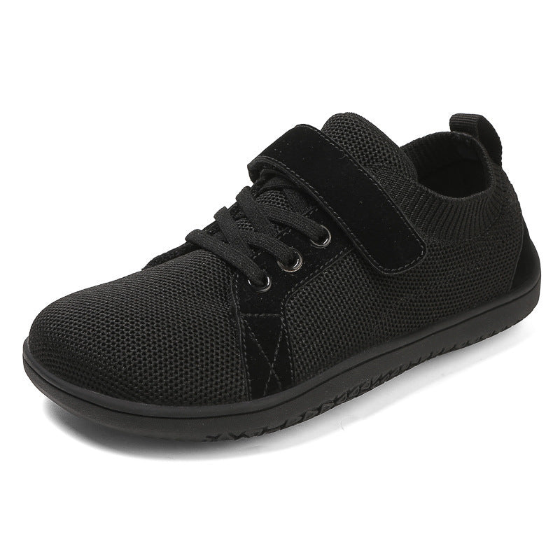 Dame nan Strik-sneaker med adaptiv pasform, ensidig velcro og fleksibel rullesål Skovae