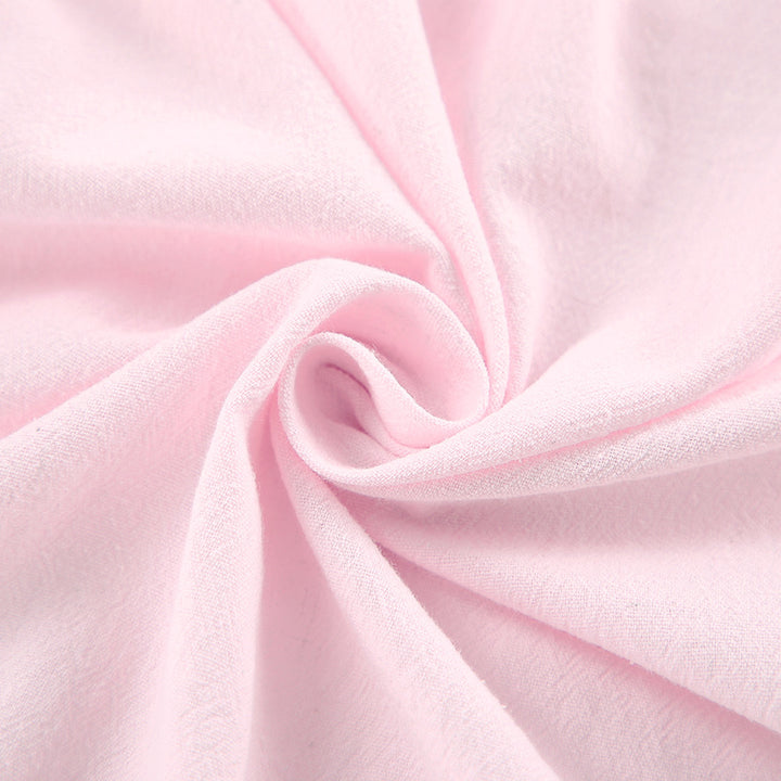 Damepyjamasæt med elegante ruffle-detaljer og afslappet pasform Stilla