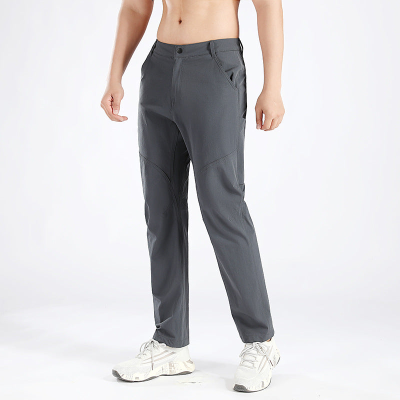 Herrer multifunktionel outdoor-bukser med elastisk talje og praktiske lommer Stilla
