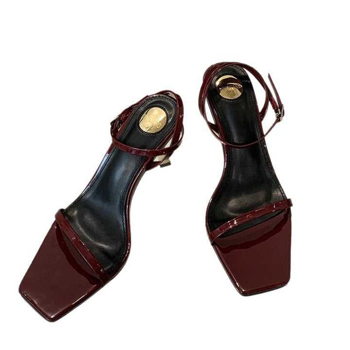 Dame Slingback Sandaler med elegant remdesign og luksuriøs blokhæl Stilla