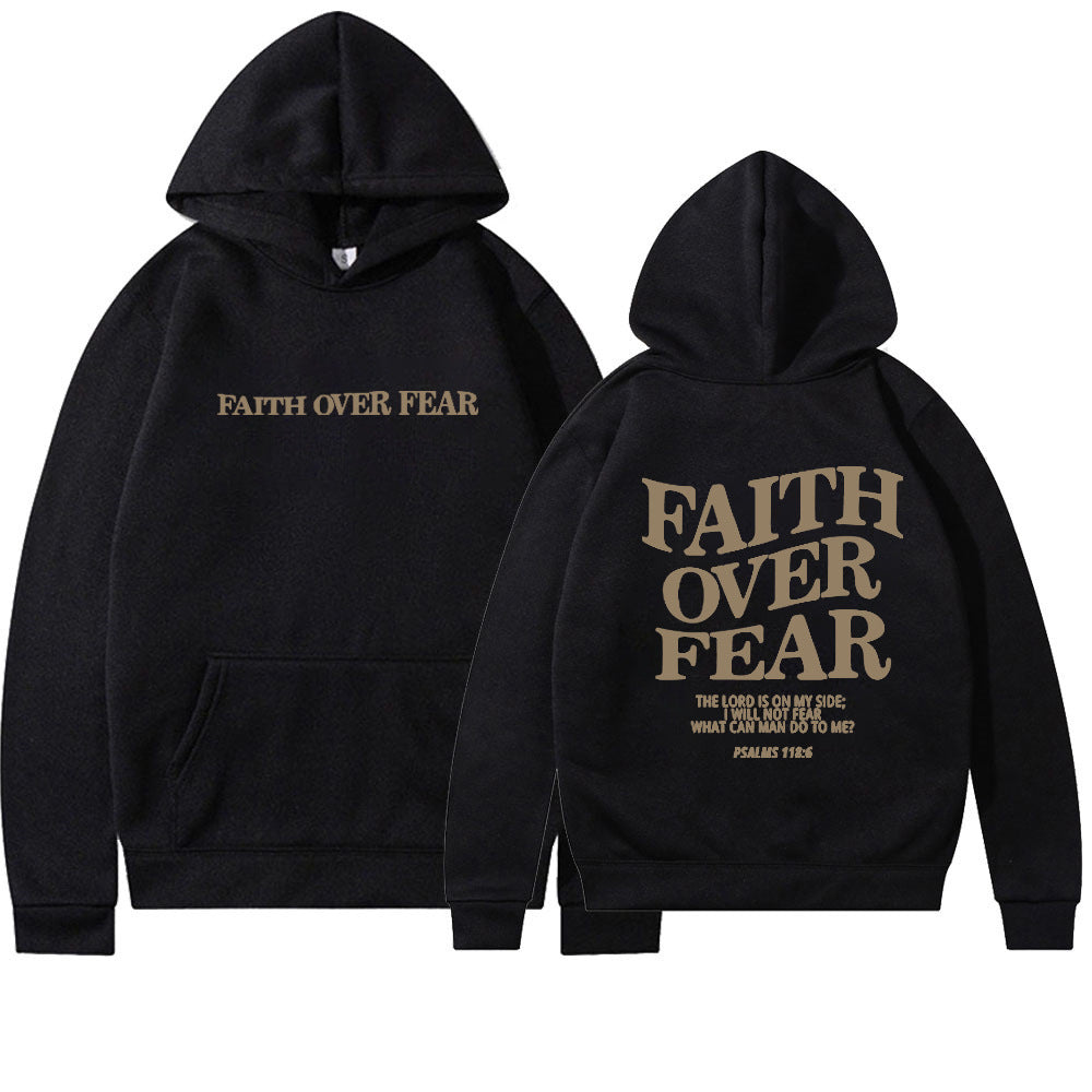 Dame hoodie med inspirerende tekst og høj kvalitet håndværk Skovae