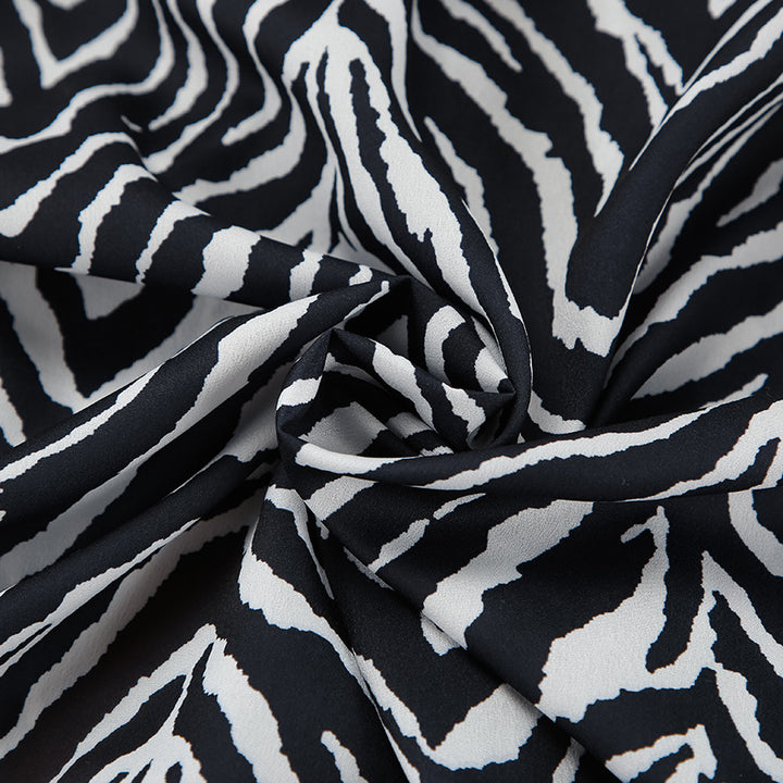 Dame elegant og behagelig sæt med zebra-design Stilla