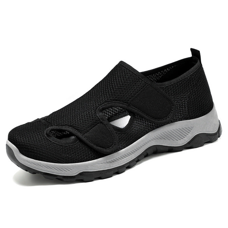 Femme justerbare stropper åndbare Slip-On sneakers Stilla