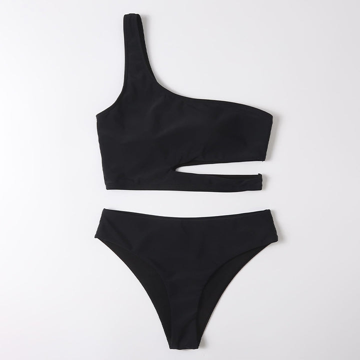 Dame ensidig bikini med innovativ cut-out Skovae