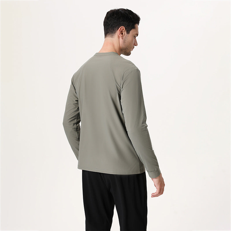 Herre Funktionelt Langærmet T-shirt med Sidelomme Stilla