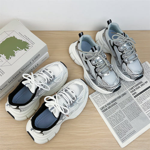 Dame Sporty Sneakers med luftig mesh-overflade og stabil dæmpeteknologi Stilla