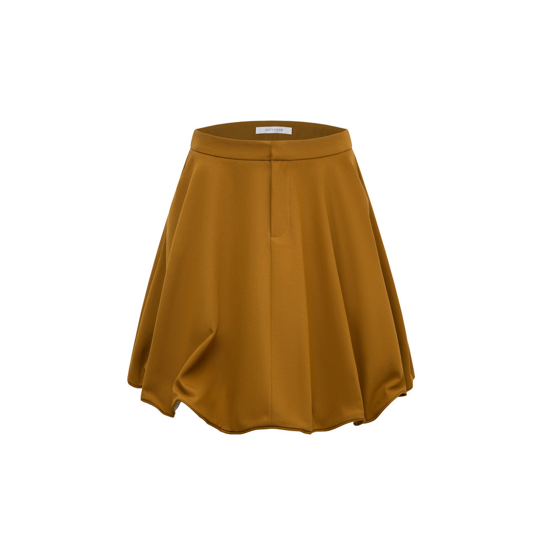 Dame crop-top med luksuriøs silketuch-detalje og elegant sømdesign Stilla