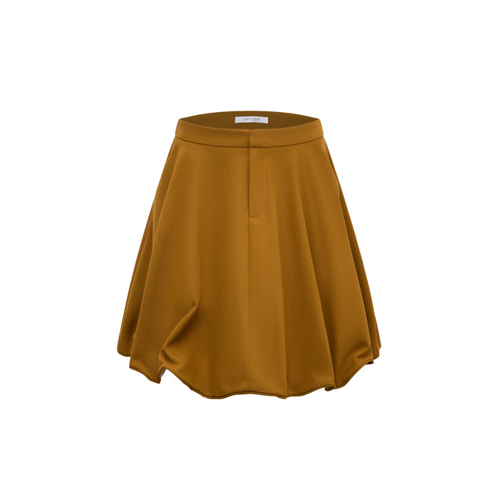 Dame crop-top med luksuriøs silketuch-detalje og elegant sømdesign Stilla