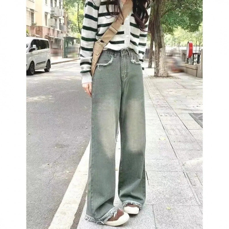 Kvindernes brede jeans Stilla