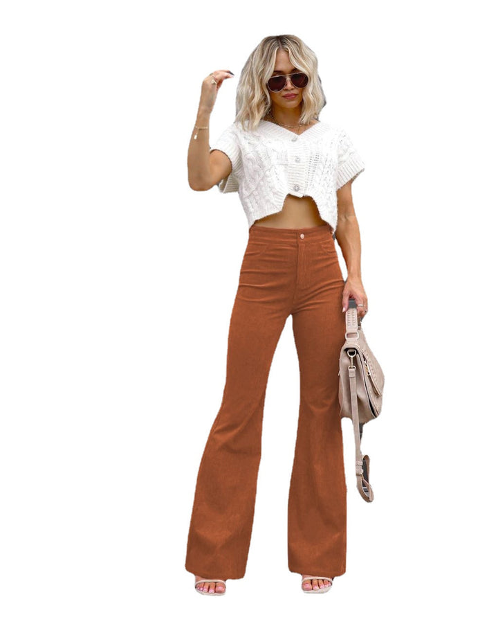 Dame Mode Høj talje-flared-jeans Stilla