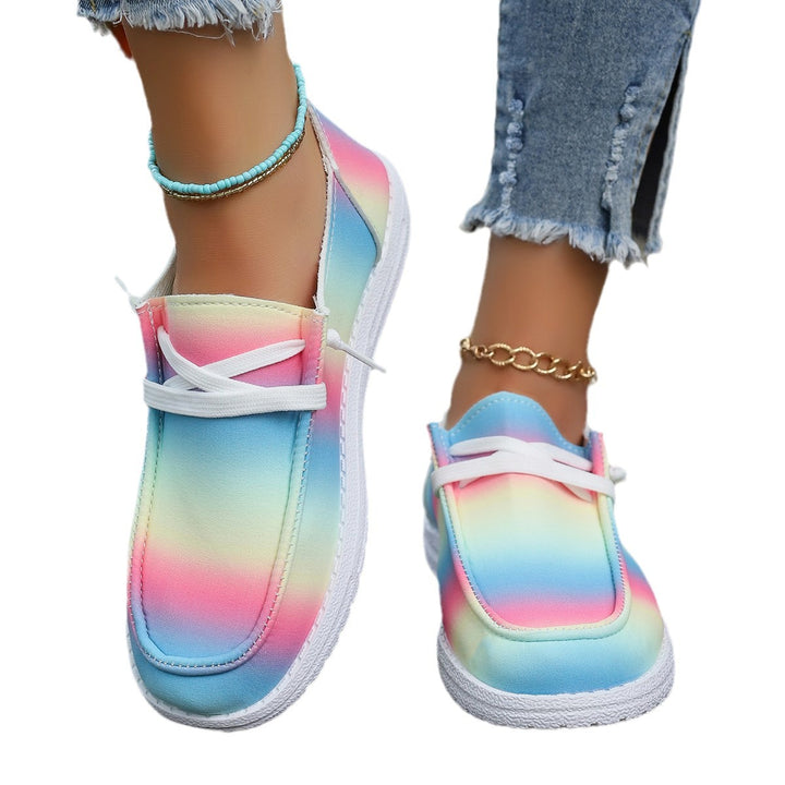 Dame Sports Slip-On Sneakers med moderne farvegradient Stilla
