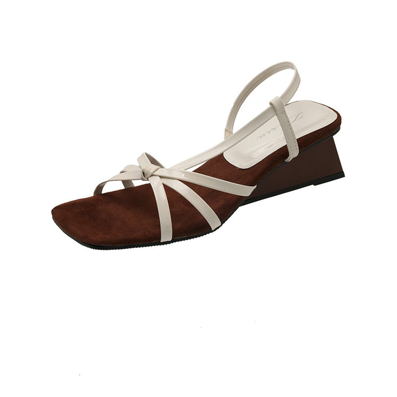 Damer Elegante Åben Tå Slingback Vrist Sandaler Stilla