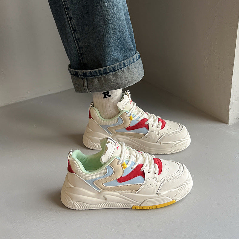 Dame Trendy Sneakers med særligt let dæmpningssystem og futuristisk overfladestruktur Stilla