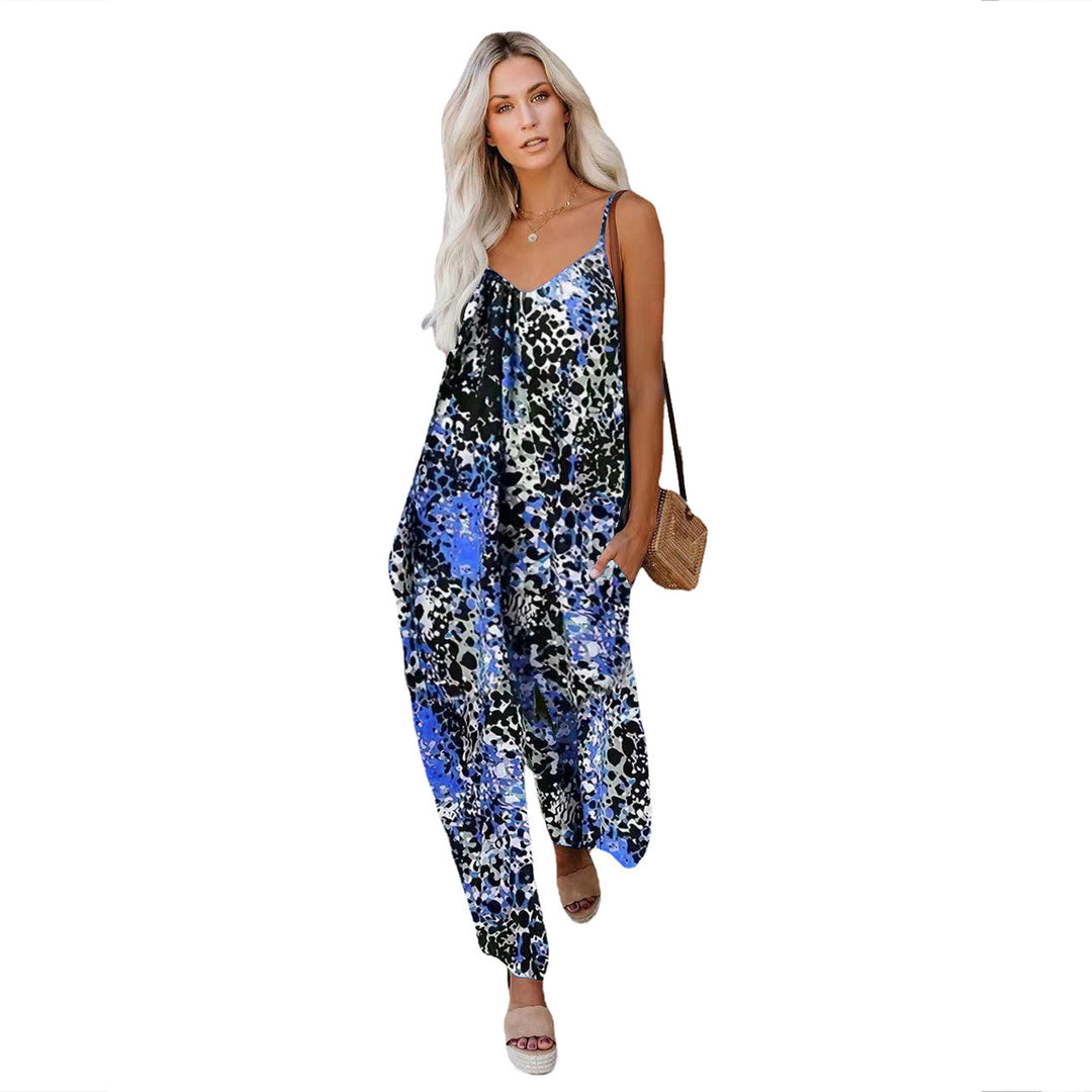 Dame Loose-Fit Abstrakt mønster overall Stilla