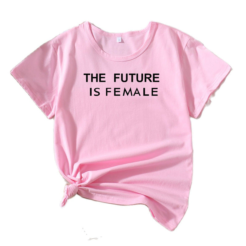 Kvinder Inspirerende Udtalelse Grafik T-shirt Stilla