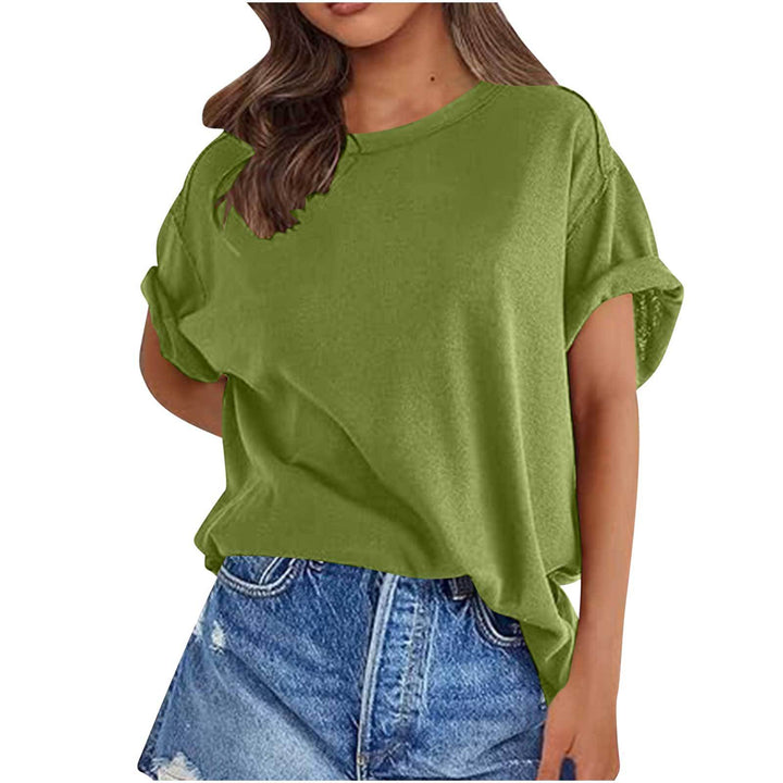 Damer Løs Overstørrelse T-shirt Stilla