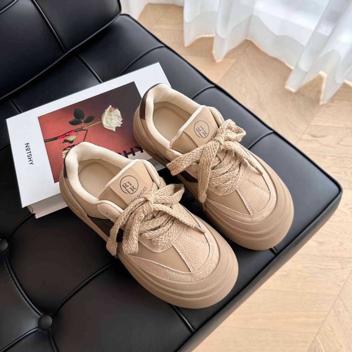 Dame Chunky Sneakers med blød sål og høj komfort Stilla